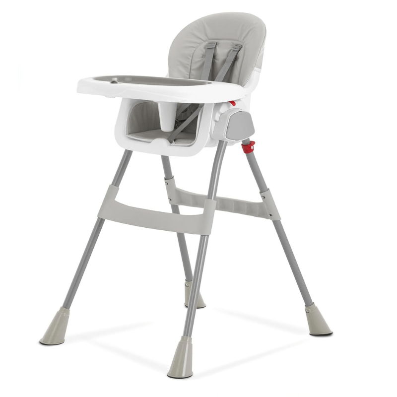 2 - in - 1 Folding High Chair to Booster with 3 Reclines, 5 - Point Harness - Babies Mall