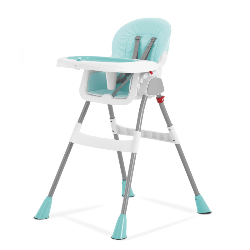 2 - in - 1 Folding High Chair to Booster with 3 Reclines, 5 - Point Harness - Babies Mall