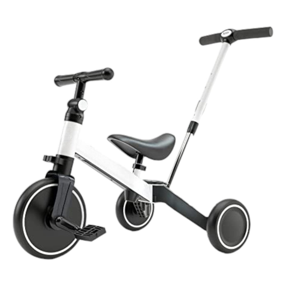 3 - in - 1 Adjustable Toddler Tricycle with Removable Pedals & Seat - Babies Mall