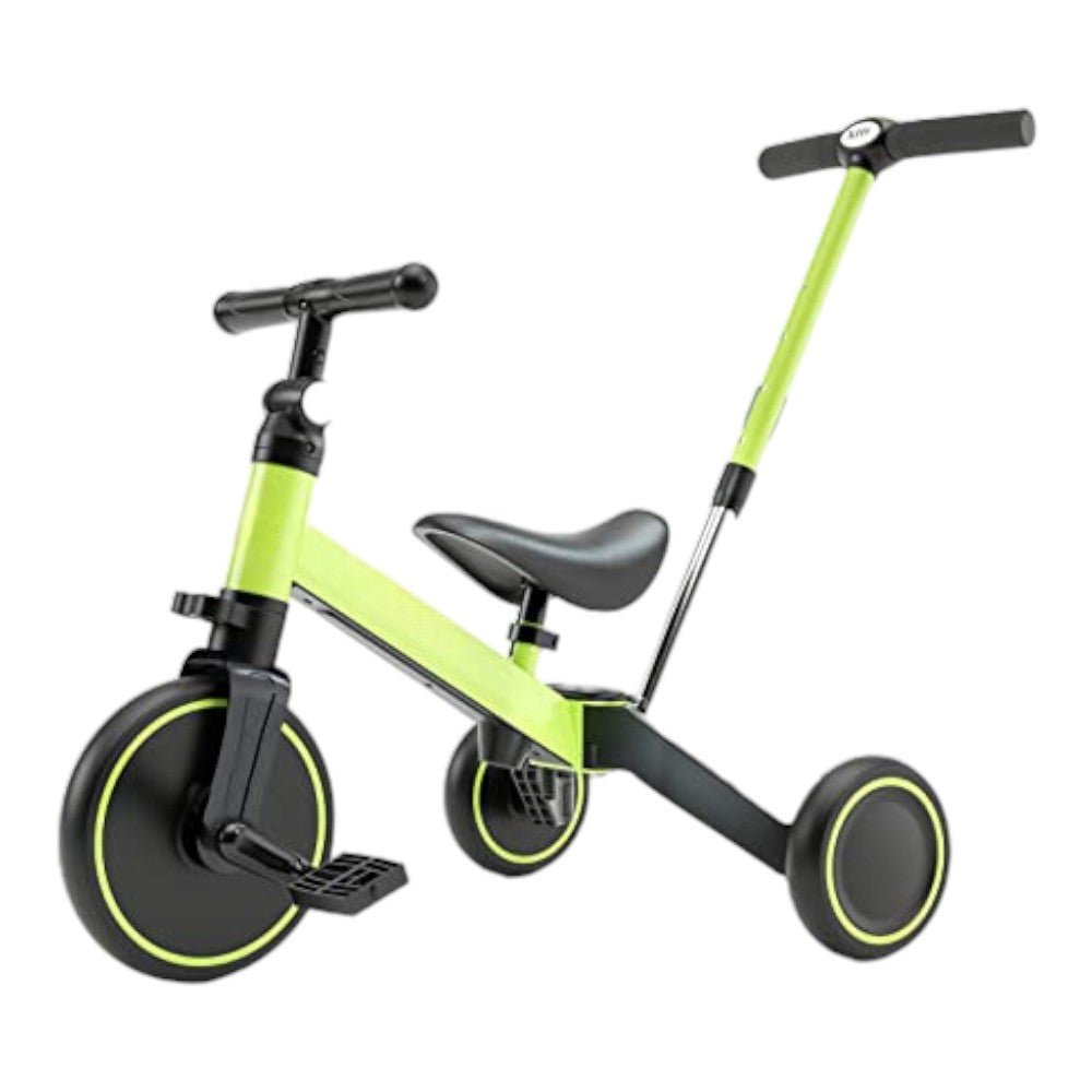 3 - in - 1 Adjustable Toddler Tricycle with Removable Pedals & Seat - Babies Mall