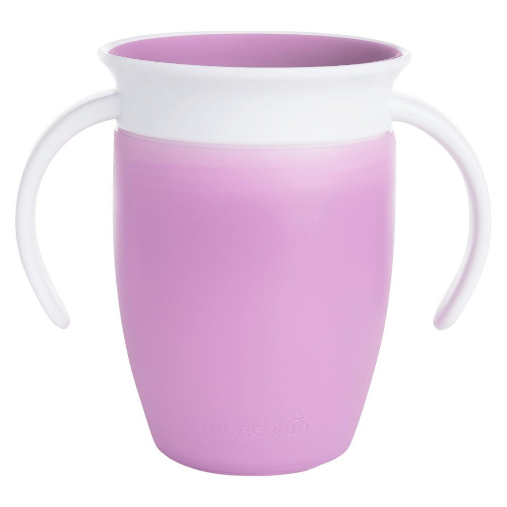 360° Baby Drinking Cup Spill - Proof, Double Handle, BPA - Free, 7oz - Babies Mall