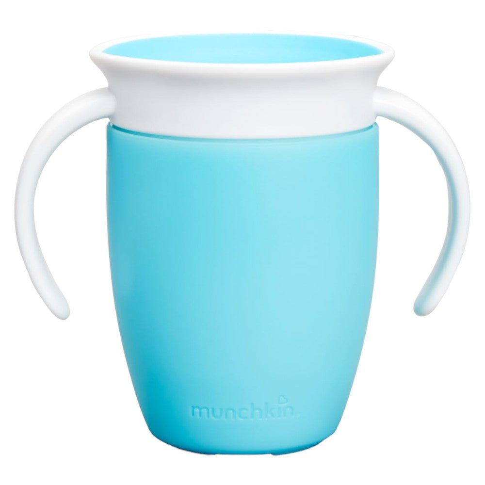 360° Baby Drinking Cup Spill - Proof, Double Handle, BPA - Free, 7oz - Babies Mall