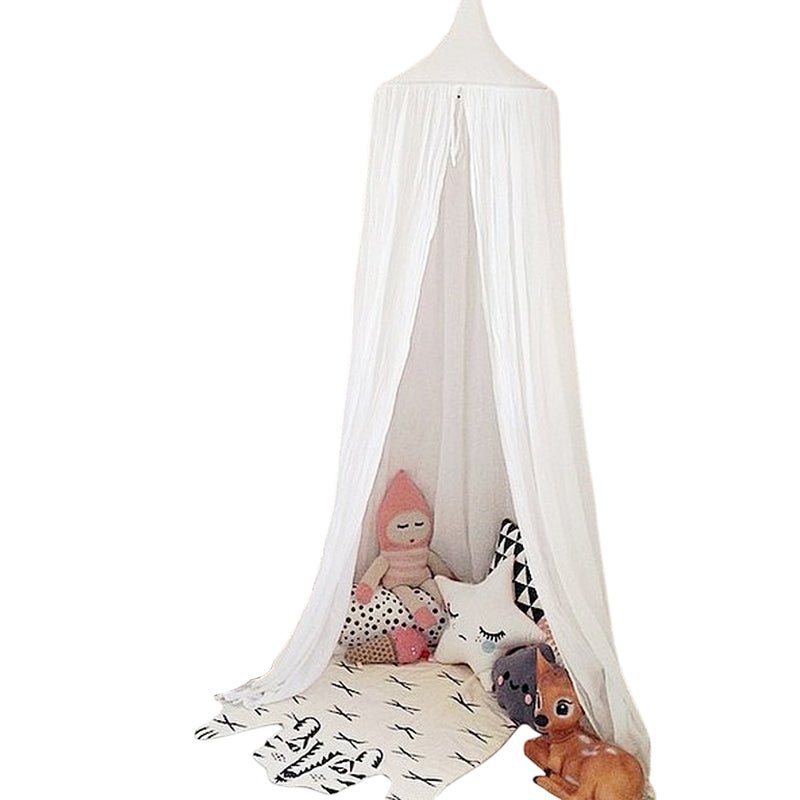9ft Baby Canopy in Chiffon Cotton, Hanging Tent for Bedroom Nursery - Babies Mall