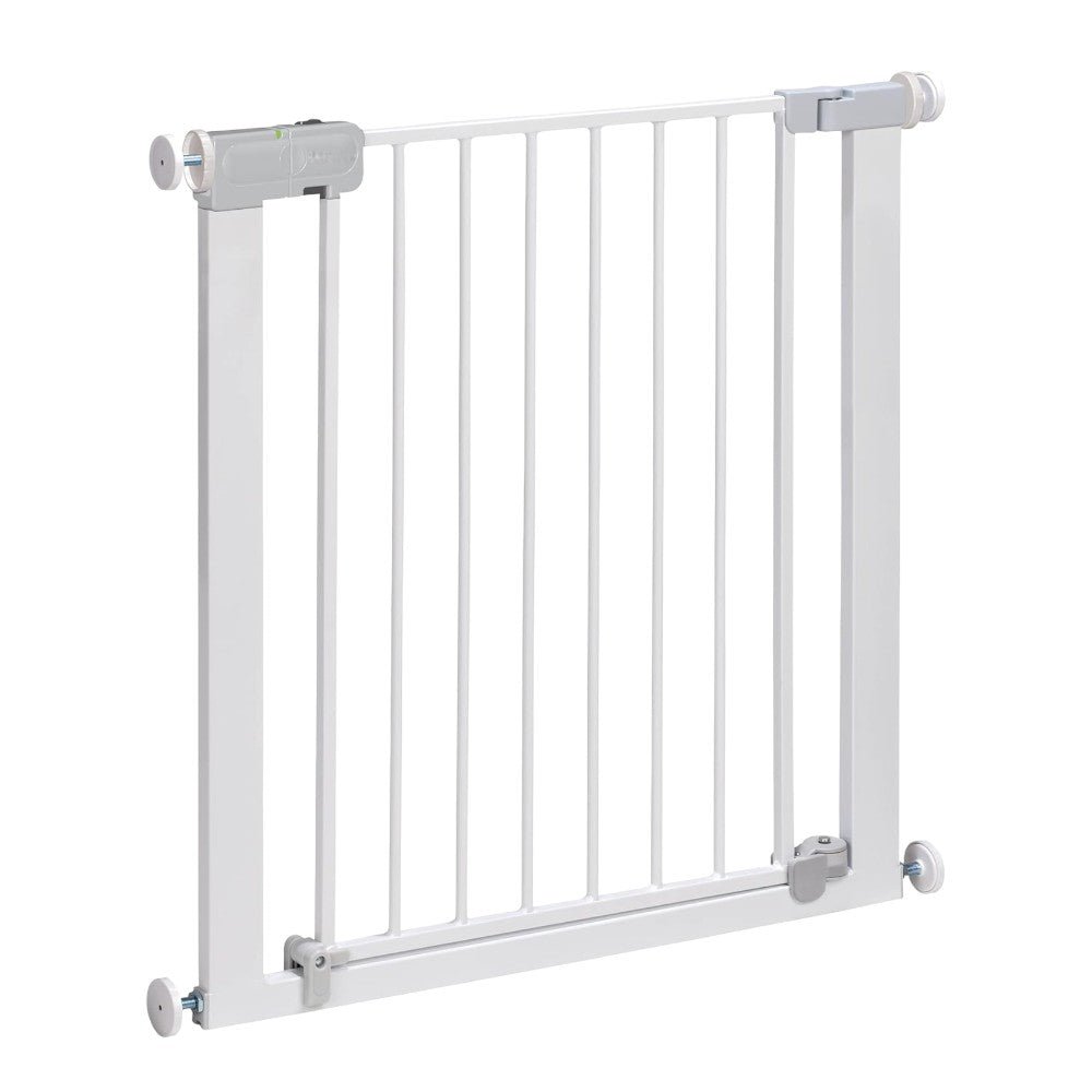 Auto - Closing Baby Gate – One - Hand Operation, Pressure - Mounted - Babies Mall
