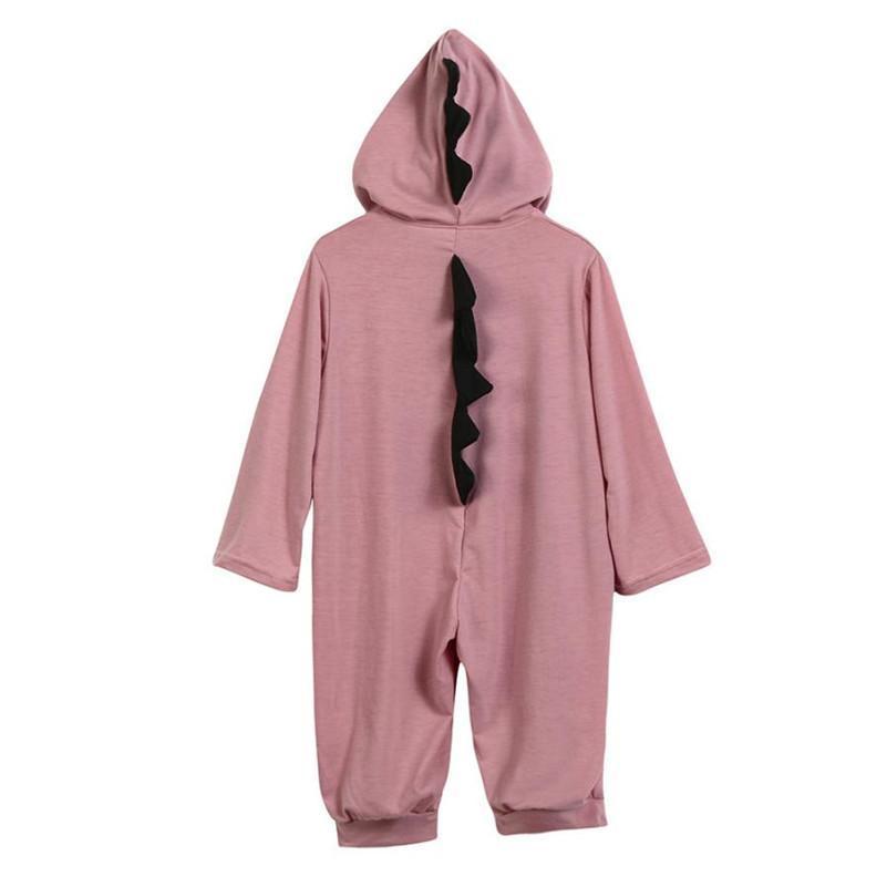 Baby Dinosaur Onesie with 3D Spikes, Cotton Blend Outfit Four Colors - Babies Mall