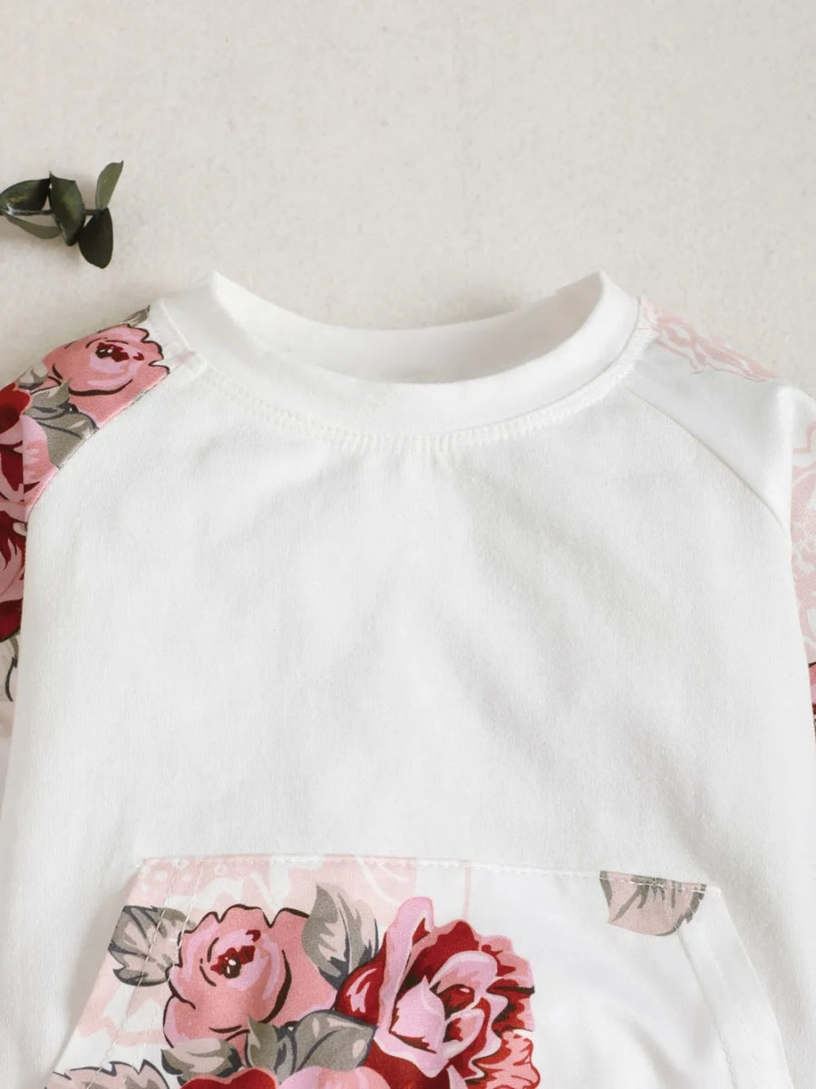 Baby long sleeve outfit set with pockets – 3M to 24M - Babies Mall