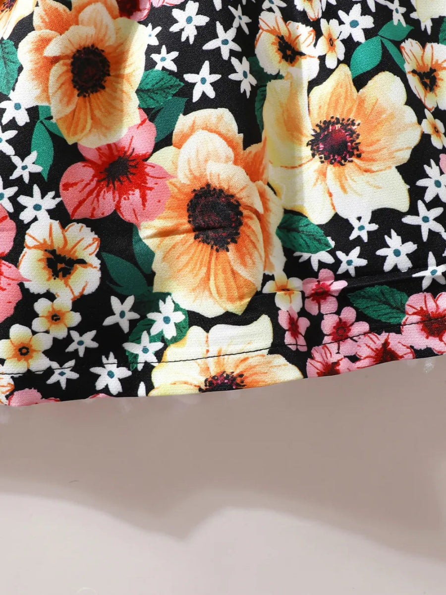 Baby ruffle bow dress with soft fabric and elegant details - Babies Mall