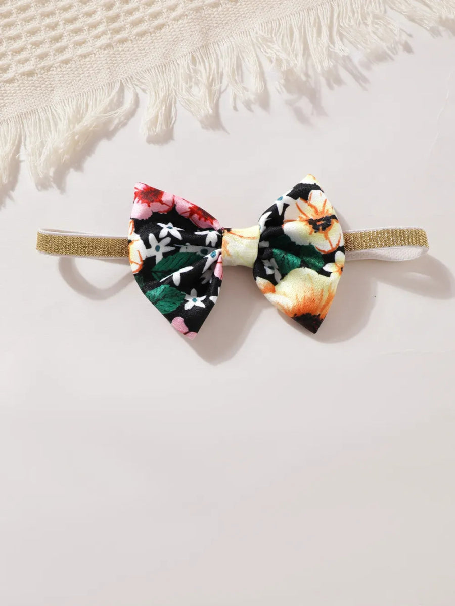 Baby ruffle bow dress with soft fabric and elegant details - Babies Mall