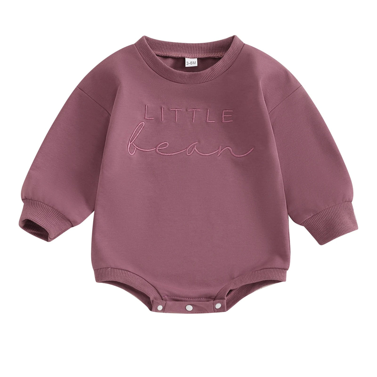 Baby Sweatshirt Bodysuit Letter Embroidery Long Sleeve Clothes - Babies Mall
