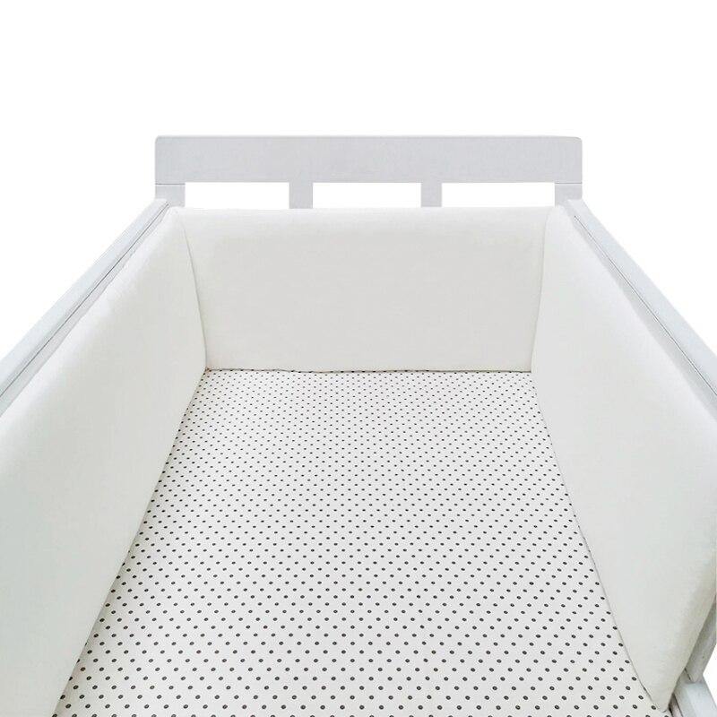 Breathable Baby Crib Padded Bumper – Mesh Cot Liner for Standard Cribs - Babies Mall