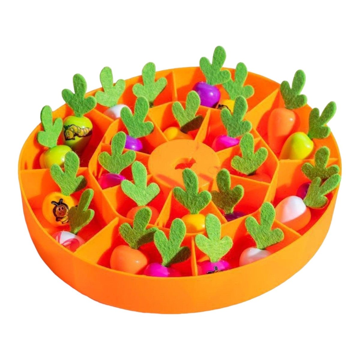 Carrot Harvest Memory Game with Colorful Vegetables - Babies Mall