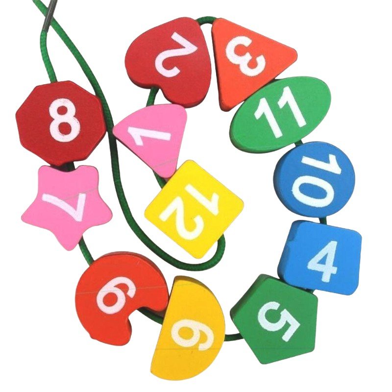 Colorful Wooden Clock for Easy Time Learning - Babies Mall