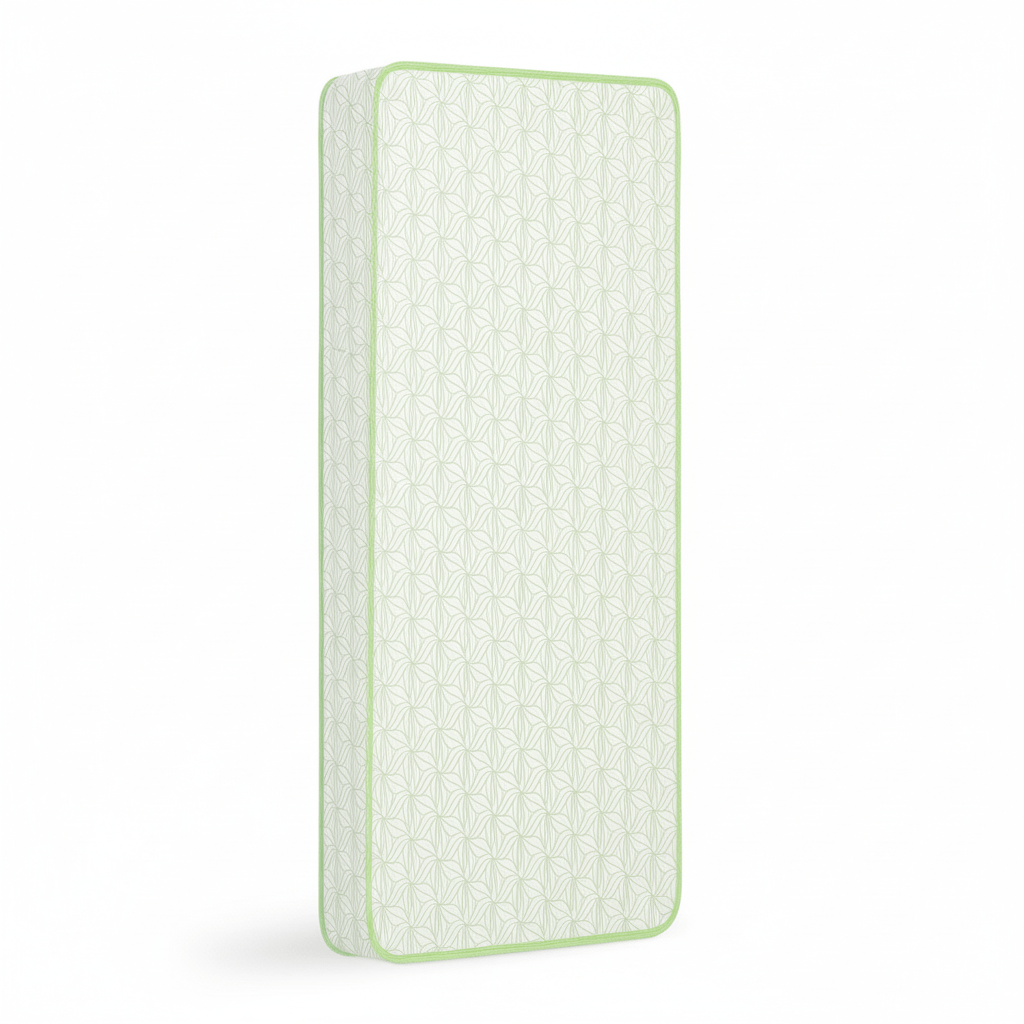 Crib Mattress with 5 Inch Fiber Core And Waterproof Vinyl Cover - Babies Mall
