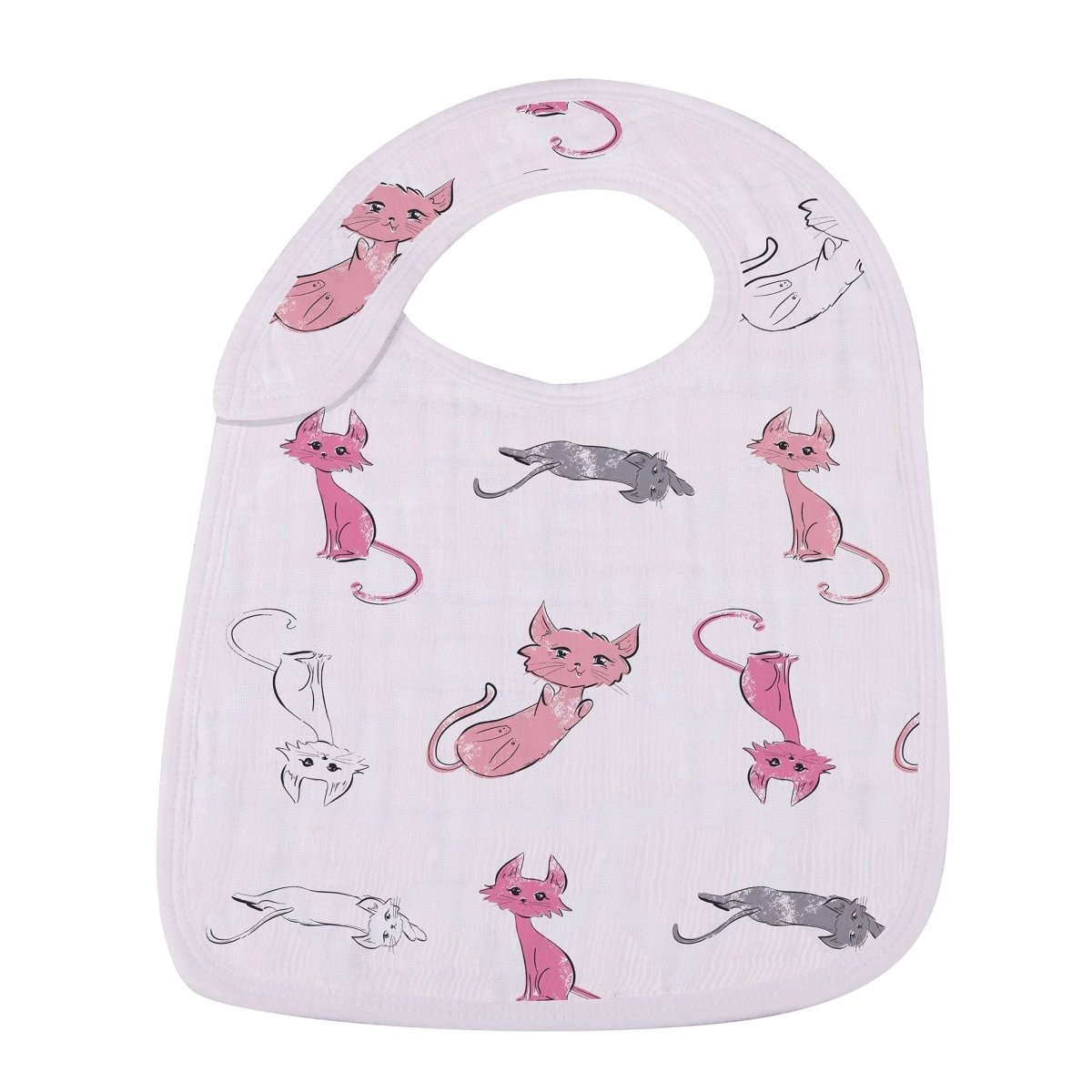 Dandelions Bamboo Muslin Snap Bibs 3PK - Babies Mall