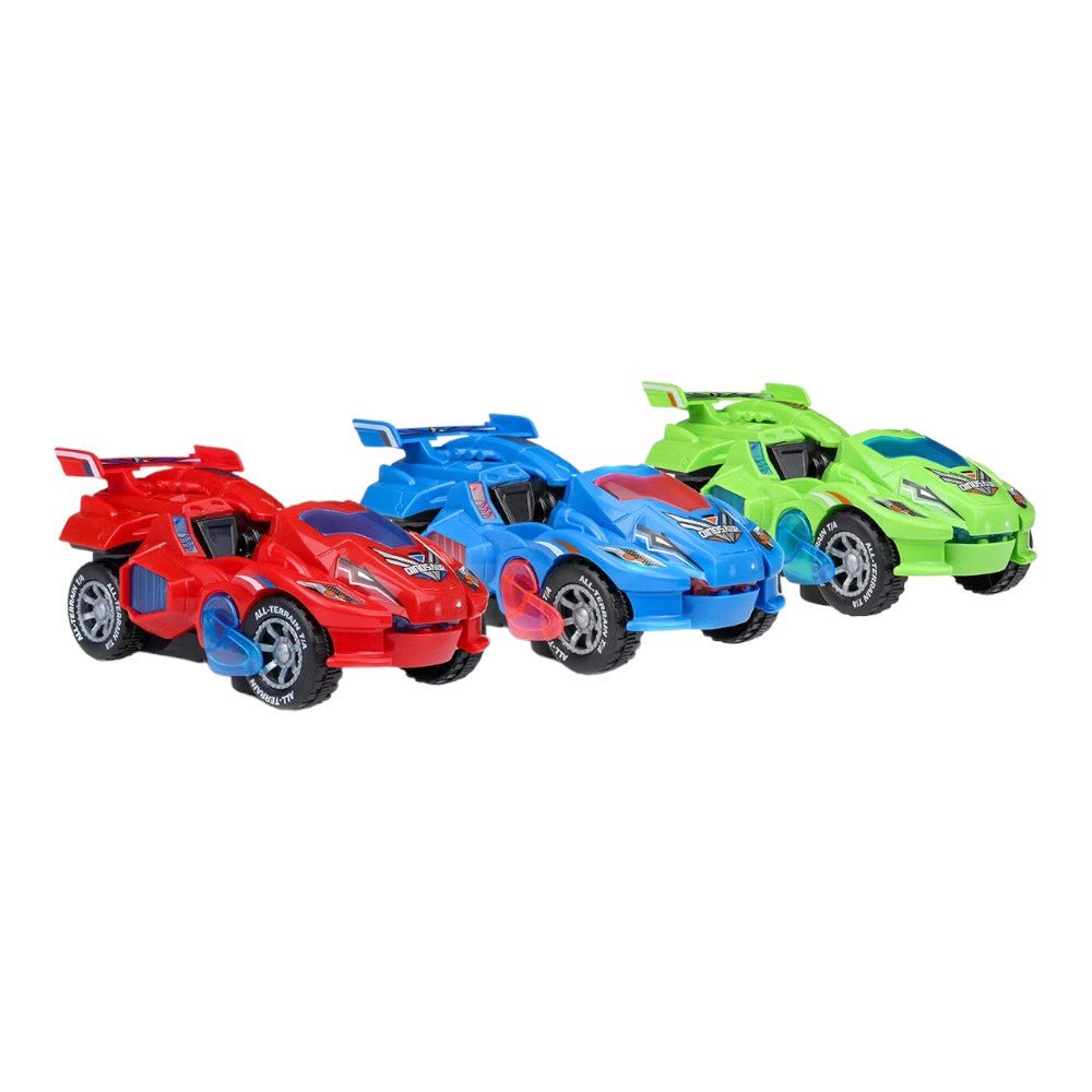 Dinosaur Car That Transforms Equipped With LED Lights - Babies Mall