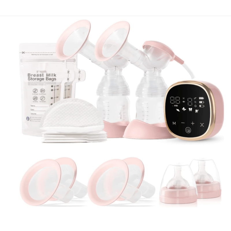 Double Electric Breast Pump 4 Modes 9 Levels, 40 dB, 2200β4400 mAh - Babies Mall