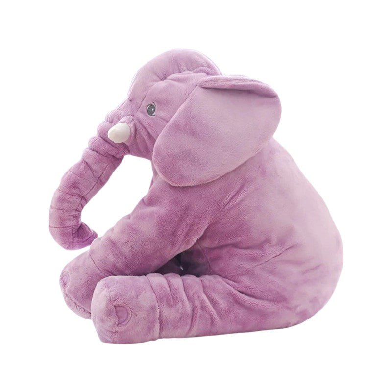Elephant Plush Toy 23.6 inch Soft Cotton Pillow for Kids in 4 Colors - Babies Mall