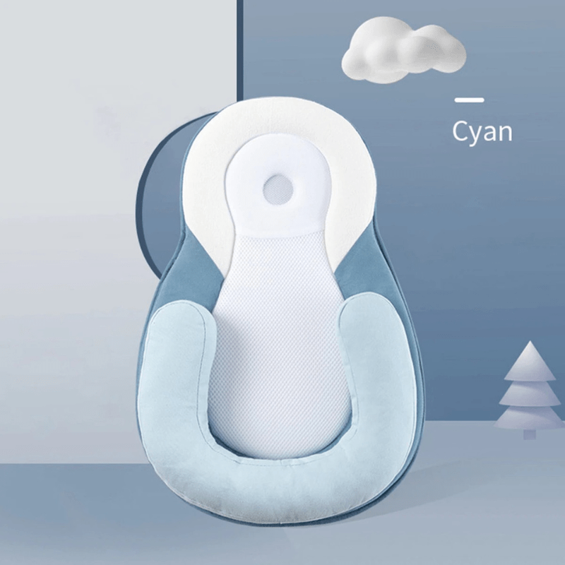 Ergonomic Baby Lounger With Flat Base For Awake - Time Support - Babies Mall
