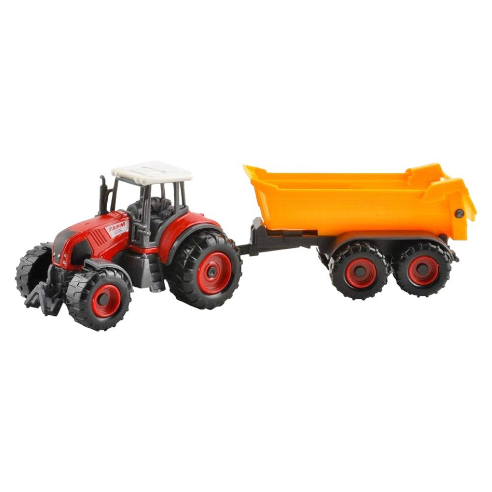 Farm Toy Set 6 Agricultural Vehicles, Trailers & Equipment for Kids - Babies Mall
