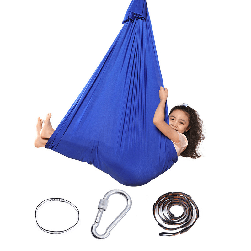 Flexible Fabric Hammock Swing for Kids and Adults – Indoor Outdoor Use - Babies Mall