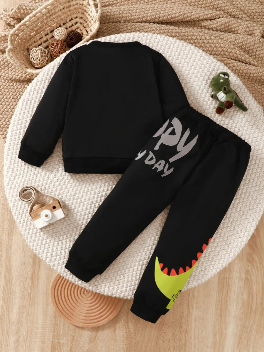 Girls Two - Piece Set Basic Style Outfit Casual Wear 4Y–7Y - Babies Mall
