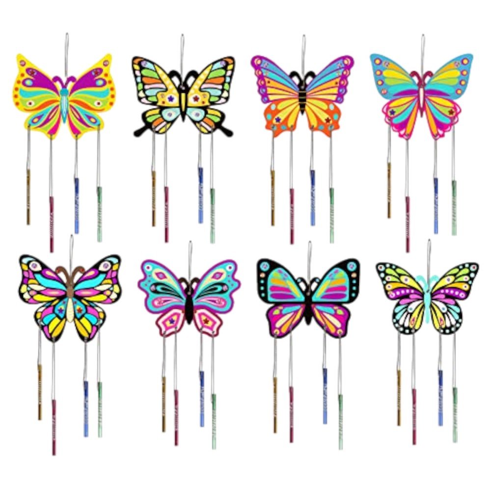 Halloween Wind Chime Craft Kit Monster, Bat, Birds & More DIY Fun - Babies Mall