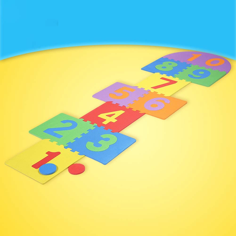 Hopscotch Play Mat with Interlocking EVA Foam Tiles - Babies Mall