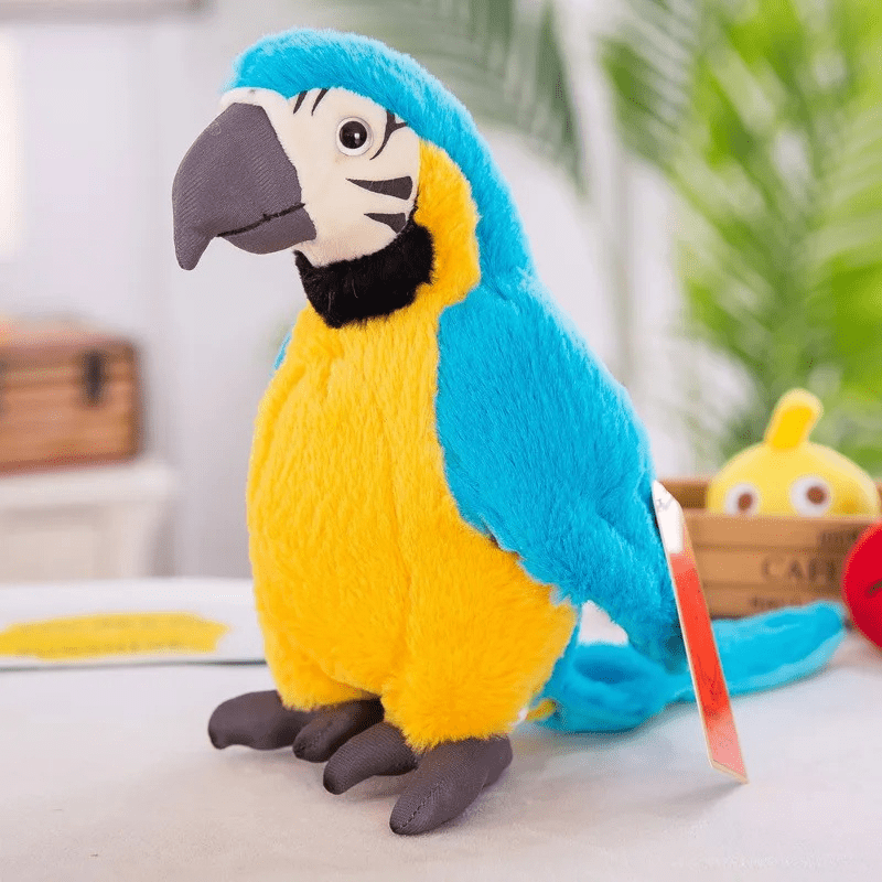 Interactive Parrot Toy Mimics Voices and Boosts Early Speech Skills - Babies Mall
