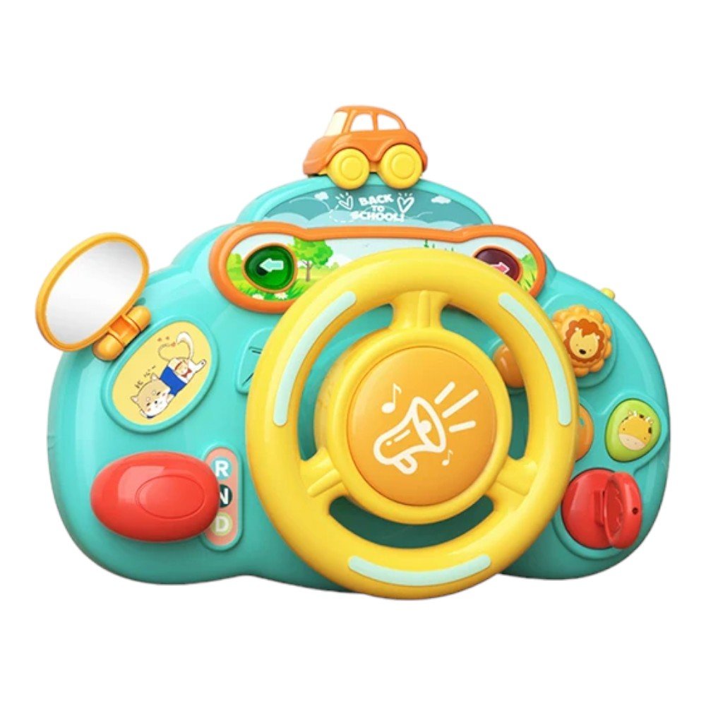 Interactive Toddler Steering Toy with Lights & Sounds - Babies Mall