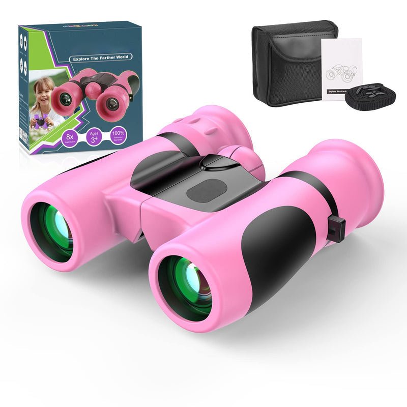 Kids Binoculars 8X21 Compact 3+ Years, Outdoor Exploration - Babies Mall