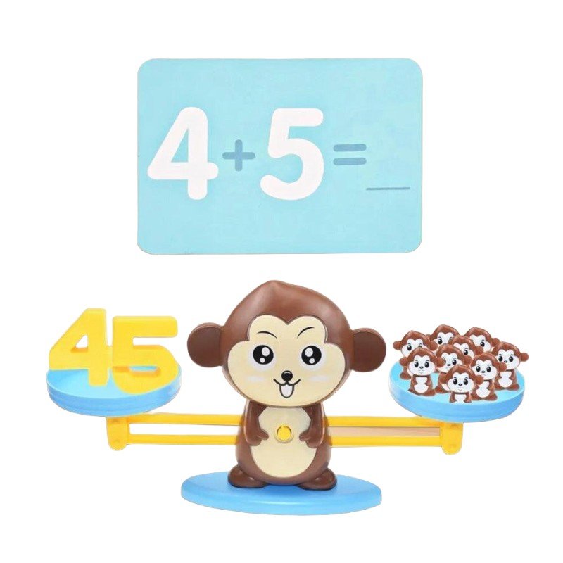 Math Balance Toy for Learning Numbers, Colors, and Counting - Babies Mall