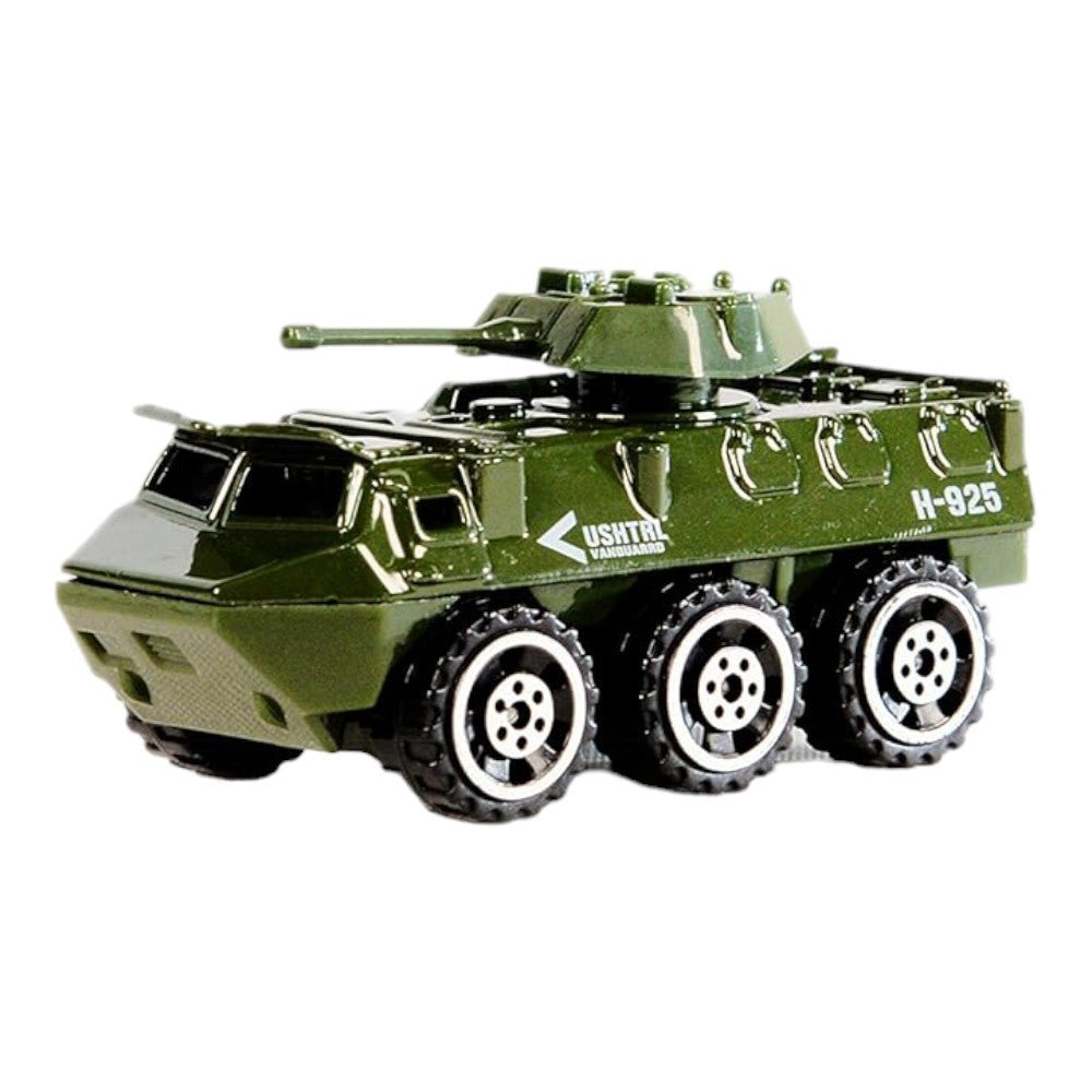 Military Vehicles Set 6 Mini Army Toys Tank, Helicopter and More - Babies Mall