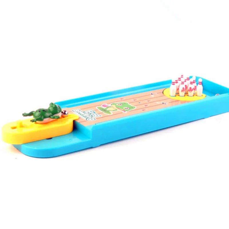 Mini Bowling Set with Frog Launcher for Kids 6+ - Babies Mall