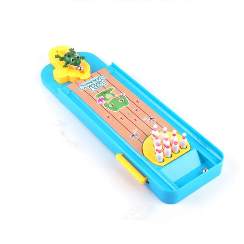 Mini Bowling Set with Frog Launcher for Kids 6+ - Babies Mall