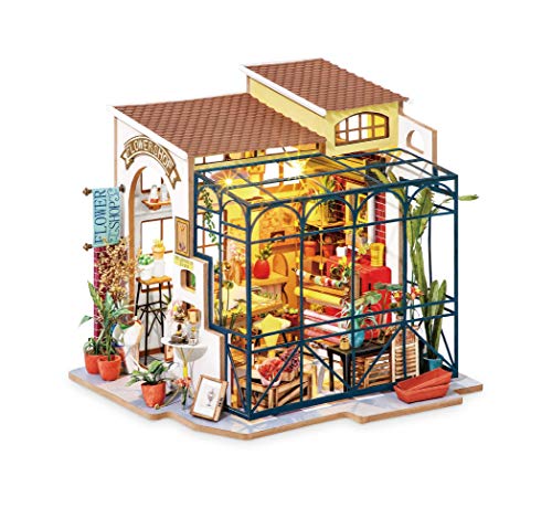 Miniature house Kit with Furniture DIY Gift for Adults and Kids - Babies Mall