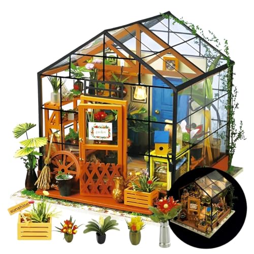 Miniature house Kit with Furniture DIY Gift for Adults and Kids - Babies Mall