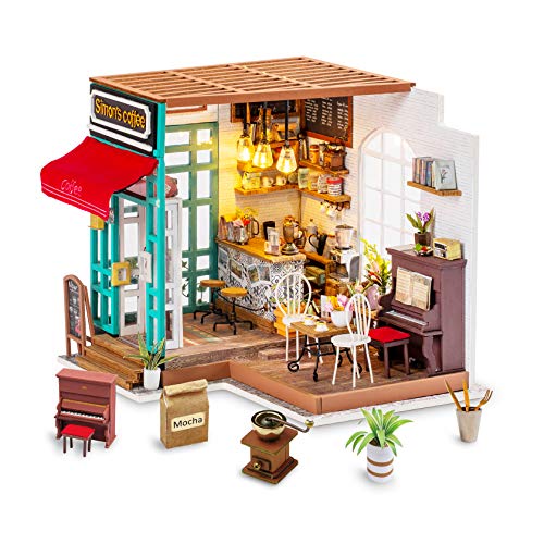 Miniature house Kit with Furniture DIY Gift for Adults and Kids - Babies Mall