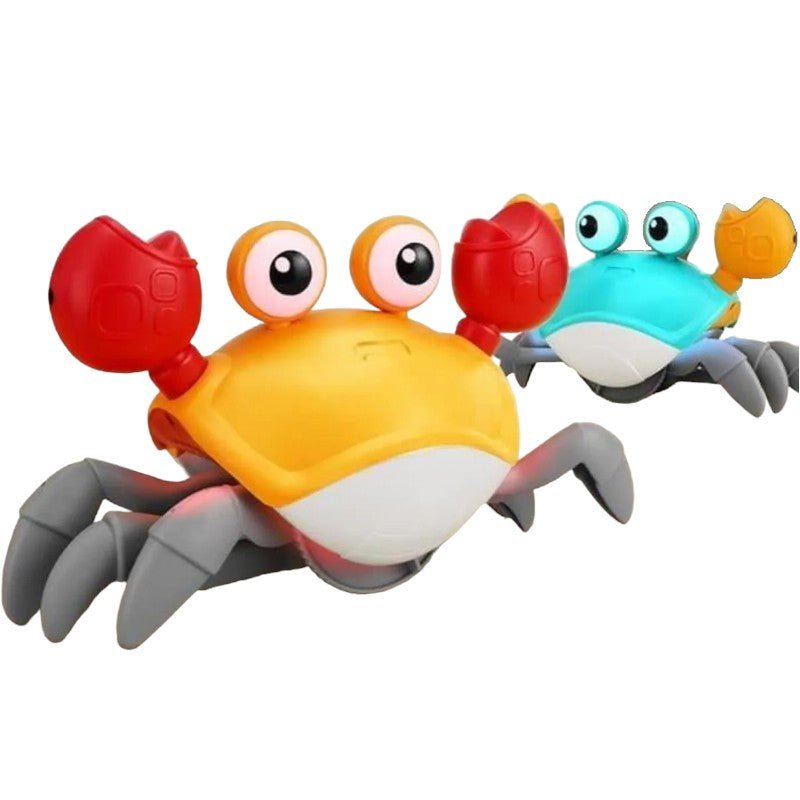 Motion - Sensing Crawling Crab – LED Lights, Music & USB Rechargeable - Babies Mall