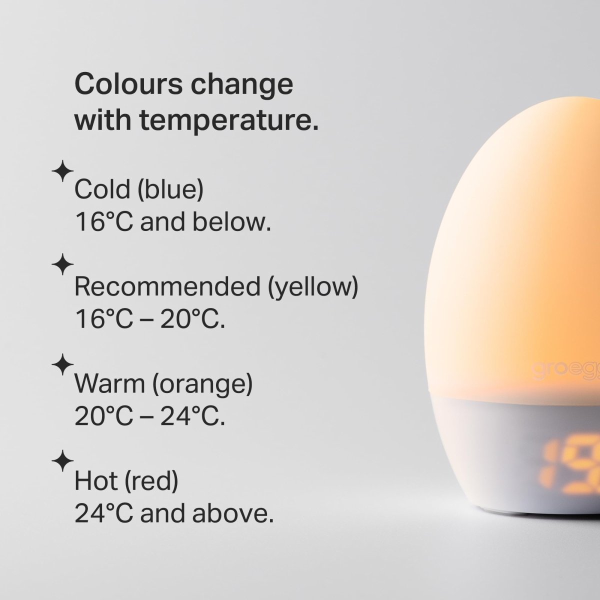Multifunctional Silicone Night Light with Thermometer & USB Power - Babies Mall