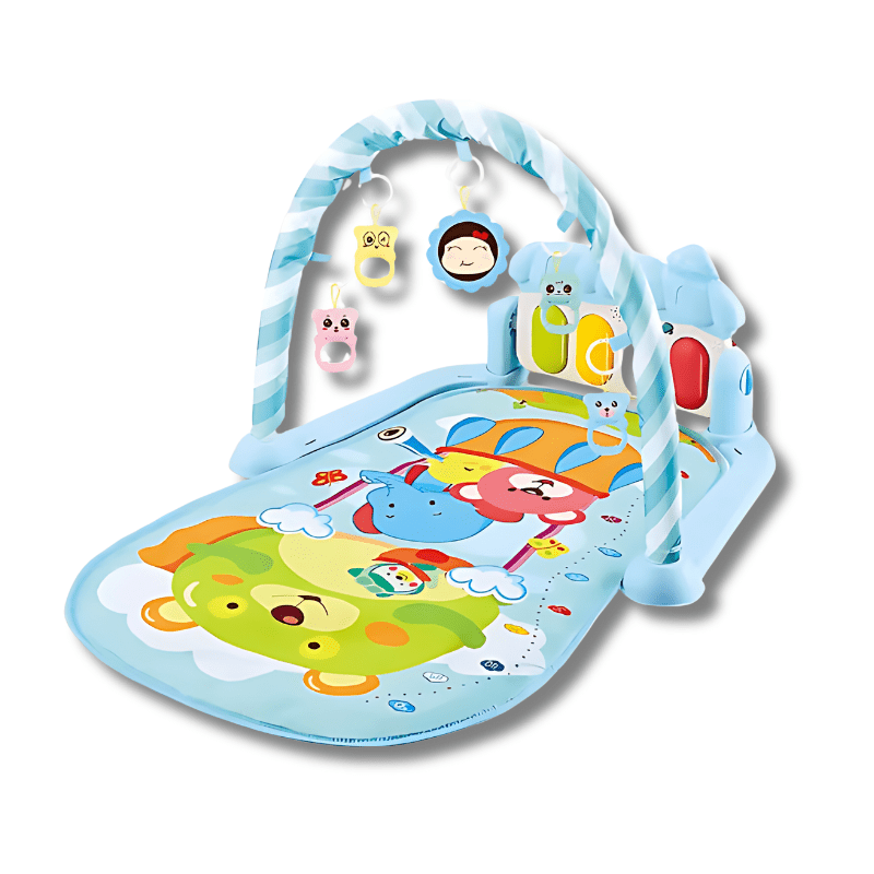 Musical Baby Play Mat with Tactile Pads, Sound Zones and Animal Tones - Babies Mall