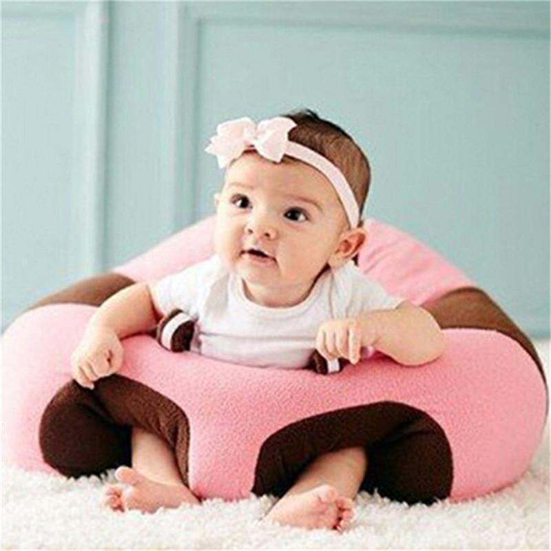 Plush Baby Support Chair – Soft Infant Seat for Sitting Practice - Babies Mall
