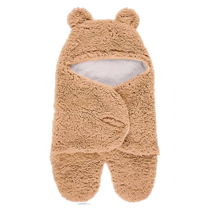 Plush Wrap Colored Blanket with Cotton Lining for Babies Ages 0–2 - Babies Mall