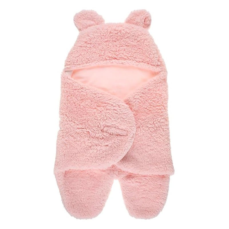 Plush Wrap Colored Blanket with Cotton Lining for Babies Ages 0–2 - Babies Mall