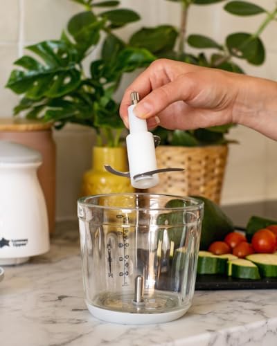 Quick - Chop Mini Mixer, 500ml Glass Bowl, 200W Motor - Babies Mall