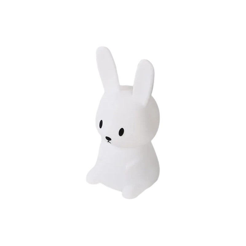 Rabbit - Shaped LED Night Light – USB, Tap Control, Multi - Color - Babies Mall