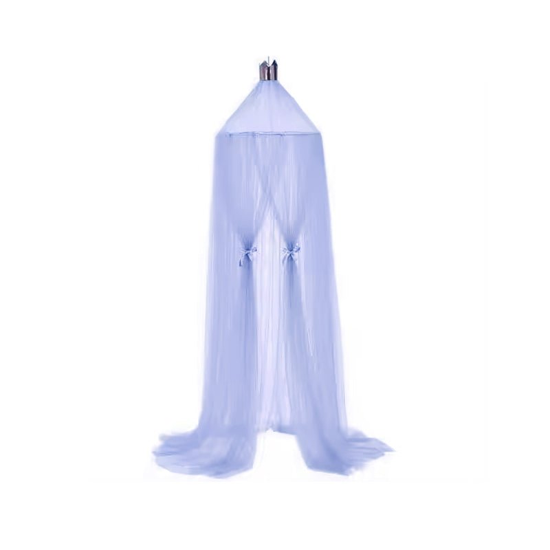 Round Crib Canopy with Dome Top, Mesh Curtain for Baby Nursery Decor - Babies Mall