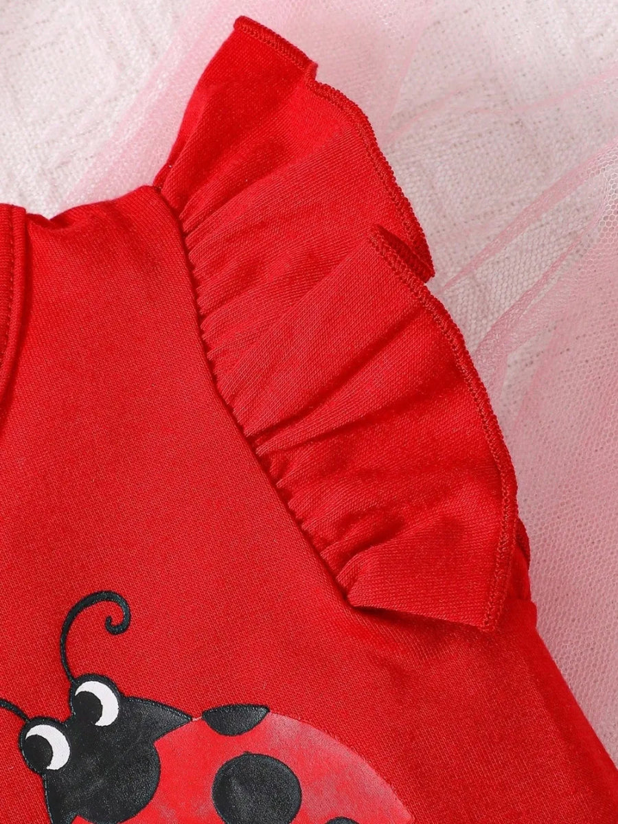Ruffled Baby Outfit Set with Bow – Three - Piece Design (6–36M) - Babies Mall