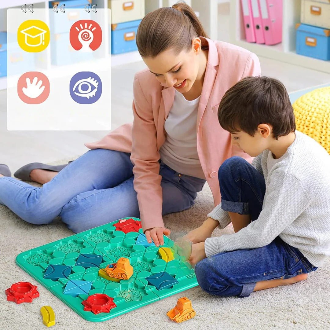Street Puzzle Toy With 118 Challenges for Logical Thinking Practice - Babies Mall