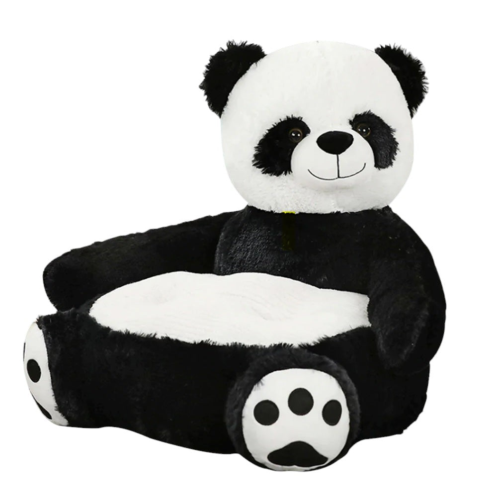 Toddler Plush Soft Sofa Chair Bear and Panda Style - Babies Mall