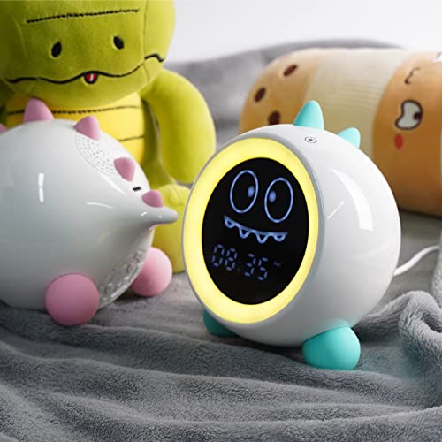 Toddler Sleep Training Clock with Night Light, Sounds & Wake Indicator - Babies Mall